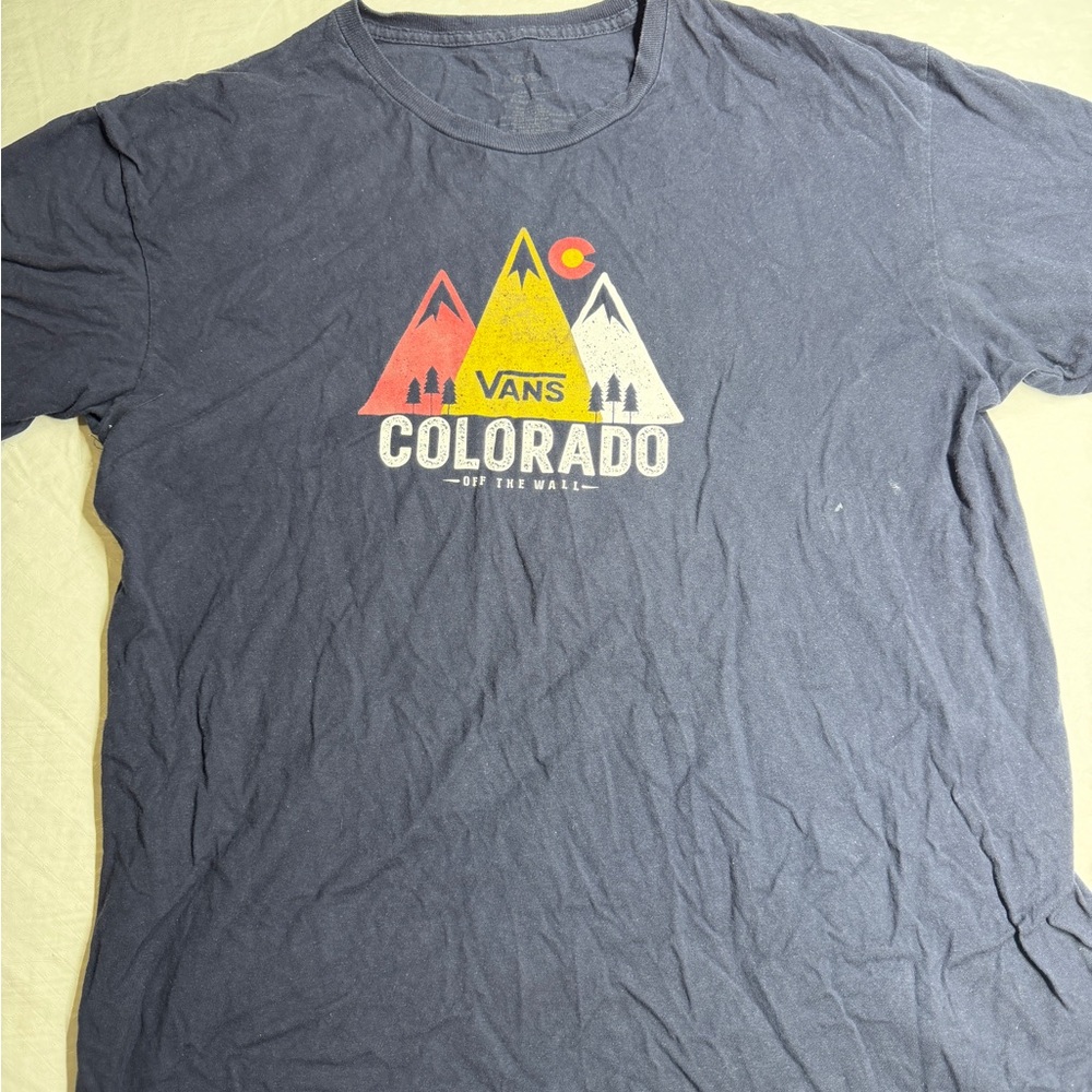 Vans Colorado Mountain Graphic Tee - Blue